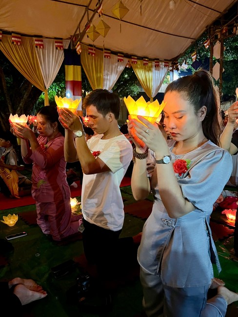 Chùa Nhất Pháp – Đồng Nai: Đêm thắp nến tri ân nhân Đại lễ Vu Lan Báo Hiếu PL. 2568 – DL. 2024