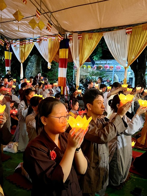 Chùa Nhất Pháp – Đồng Nai: Đêm thắp nến tri ân nhân Đại lễ Vu Lan Báo Hiếu PL. 2568 – DL. 2024