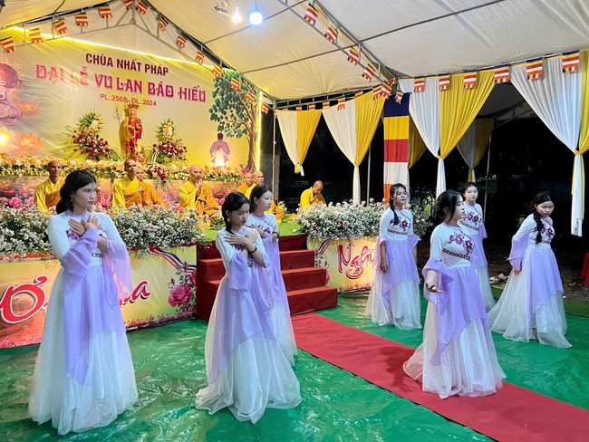 Chùa Nhất Pháp – Đồng Nai: Đêm thắp nến tri ân nhân Đại lễ Vu Lan Báo Hiếu PL. 2568 – DL. 2024