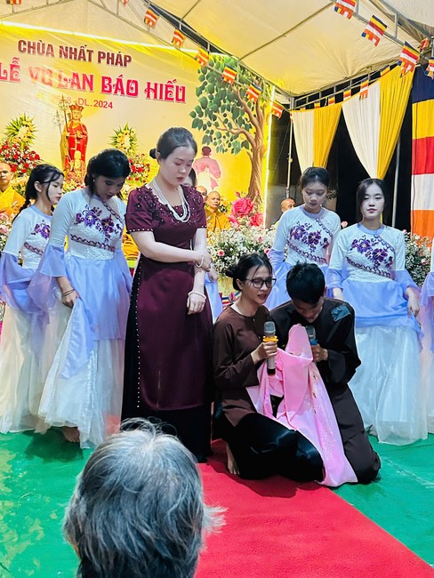Chùa Nhất Pháp – Đồng Nai: Đêm thắp nến tri ân nhân Đại lễ Vu Lan Báo Hiếu PL. 2568 – DL. 2024
