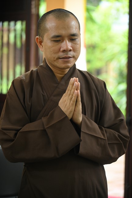 Donating to Vietnam Buddhist University (VBU) in Hanoi City from NCT Talent Monk Fund