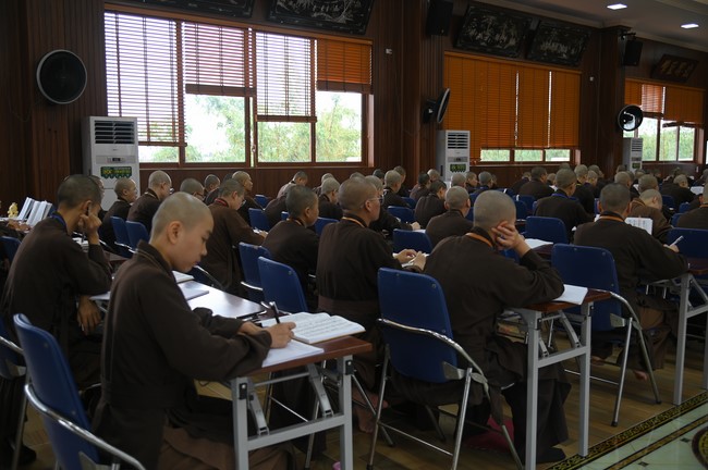 Donating to Vietnam Buddhist University (VBU) in Hanoi City from NCT Talent Monk Fund