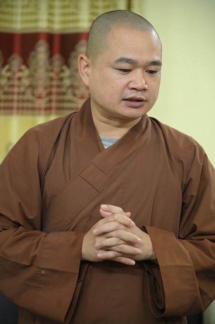 Donating to Vietnam Buddhist University (VBU) in Hanoi City from NCT Talent Monk Fund