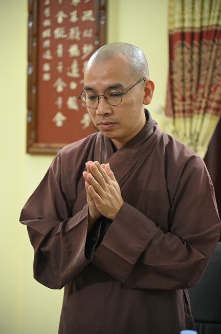 Donating to Vietnam Buddhist University (VBU) in Hanoi City from NCT Talent Monk Fund