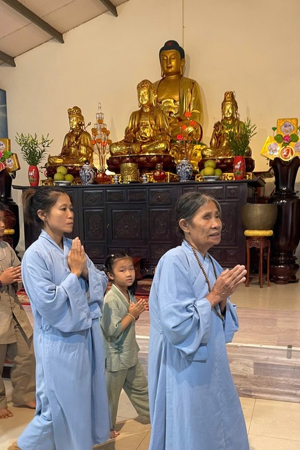 Chùa Đống Cao – Thanh Hoá: Khoá tu một ngày