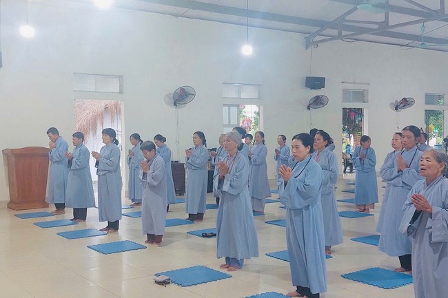 Chùa Đống Cao – Thanh Hoá: Khoá tu một ngày