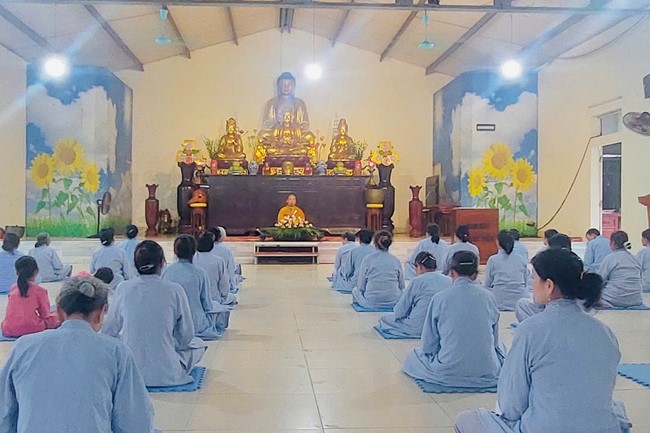 Chùa Đống Cao – Thanh Hoá: Khoá tu một ngày