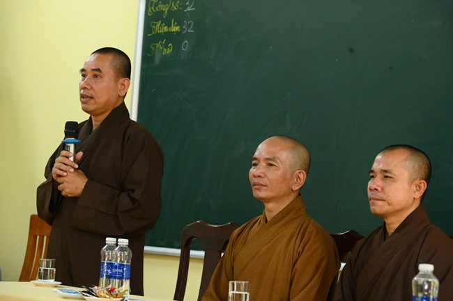 Quỹ đào tạo Tăng tài “Ngộ Chân Tử” cúng dường tại trường Trung cấp Phật học Quảng Nam