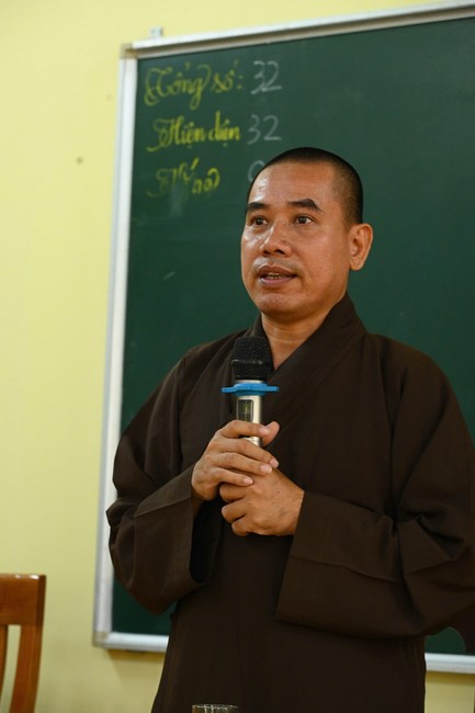 Quỹ đào tạo Tăng tài “Ngộ Chân Tử” cúng dường tại trường Trung cấp Phật học Quảng Nam