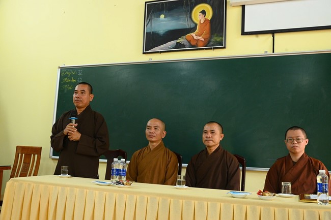 Quỹ đào tạo Tăng tài “Ngộ Chân Tử” cúng dường tại trường Trung cấp Phật học Quảng Nam