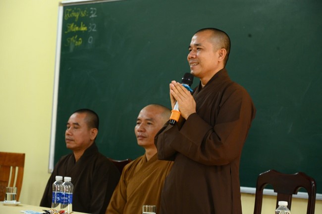 Quỹ đào tạo Tăng tài “Ngộ Chân Tử” cúng dường tại trường Trung cấp Phật học Quảng Nam