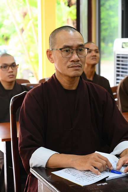 Quỹ đào tạo Tăng tài “Ngộ Chân Tử” cúng dường tại trường Trung cấp Phật học Quảng Nam