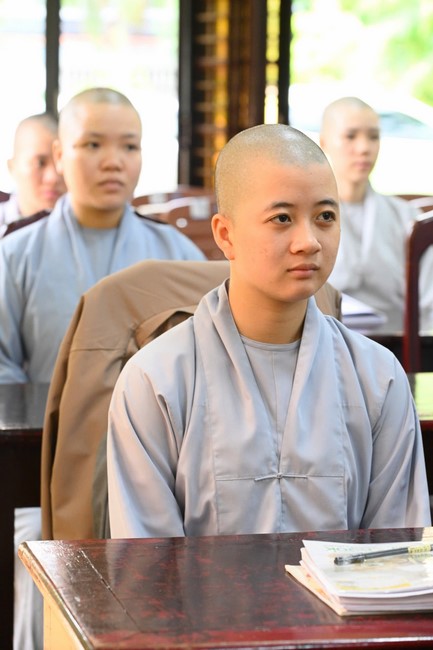 Quỹ đào tạo Tăng tài “Ngộ Chân Tử” cúng dường tại trường Trung cấp Phật học Quảng Nam