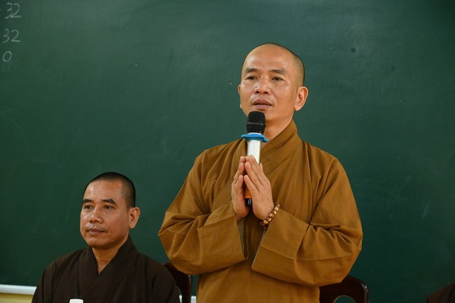 Quỹ đào tạo Tăng tài “Ngộ Chân Tử” cúng dường tại trường Trung cấp Phật học Quảng Nam