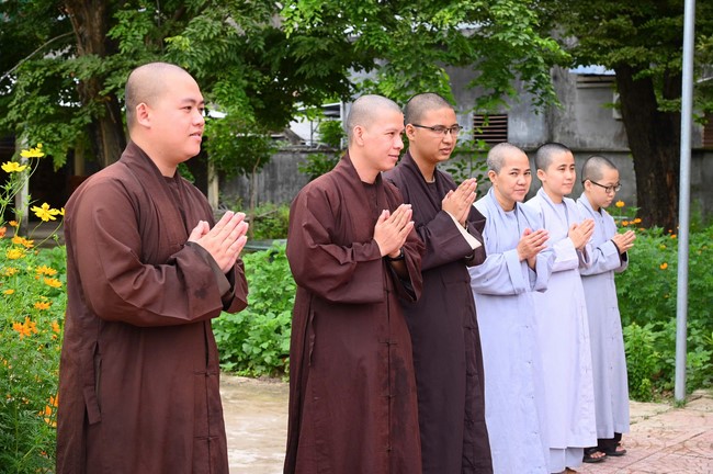 Quỹ đào tạo Tăng tài “Ngộ Chân Tử” cúng dường tại trường Trung cấp Phật học Quảng Ngãi