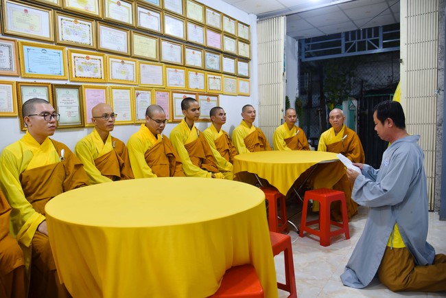 Buddhist Dieu Nguyet's death Anniversary at Minh Chat ashram