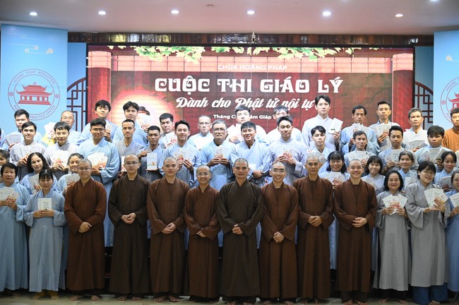 Cuộc thi tìm hiểu giáo lý dành cho Phật tử công quả nội tự