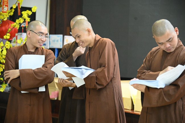 Cuộc thi tìm hiểu giáo lý dành cho Phật tử công quả nội tự