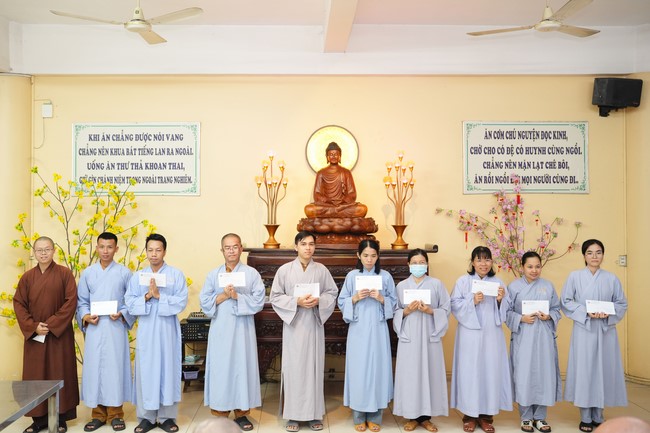 Cuộc thi tìm hiểu giáo lý dành cho Phật tử công quả nội tự