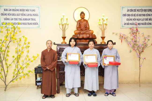 Cuộc thi tìm hiểu giáo lý dành cho Phật tử công quả nội tự