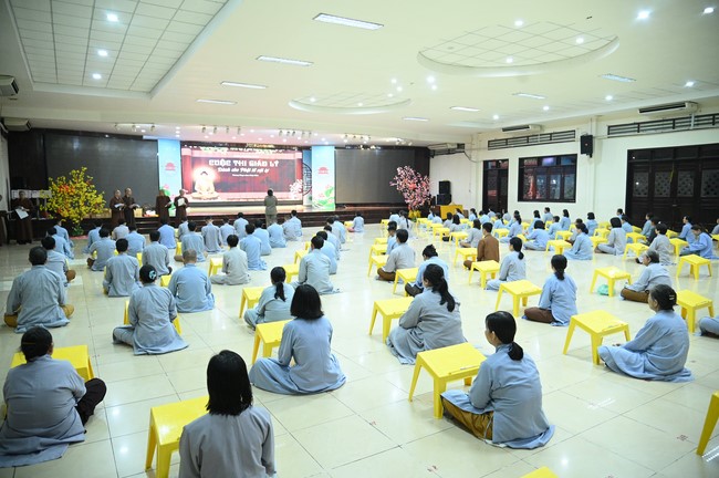 Cuộc thi tìm hiểu giáo lý dành cho Phật tử công quả nội tự