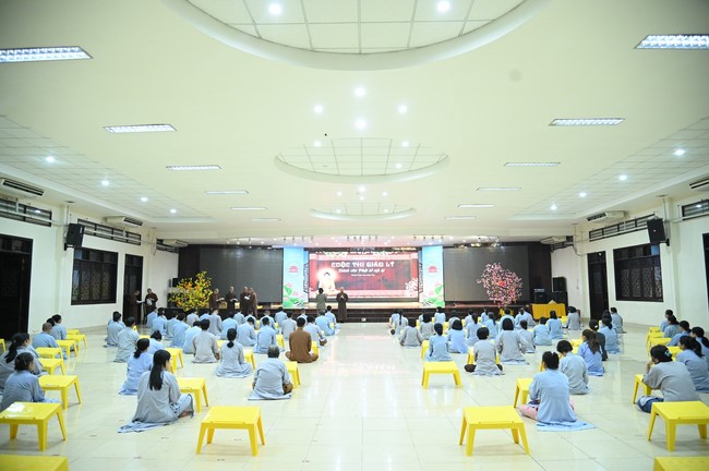 Cuộc thi tìm hiểu giáo lý dành cho Phật tử công quả nội tự