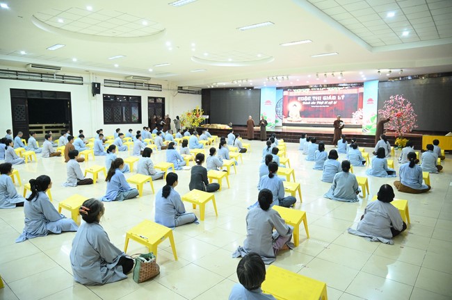 Cuộc thi tìm hiểu giáo lý dành cho Phật tử công quả nội tự