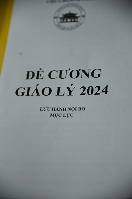 Cuộc thi tìm hiểu giáo lý dành cho Phật tử công quả nội tự