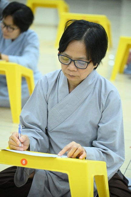 Cuộc thi tìm hiểu giáo lý dành cho Phật tử công quả nội tự