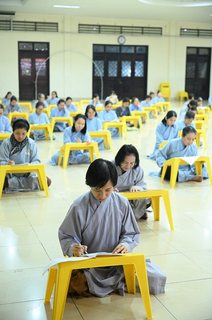 Cuộc thi tìm hiểu giáo lý dành cho Phật tử công quả nội tự