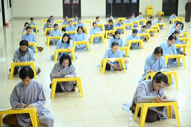 Cuộc thi tìm hiểu giáo lý dành cho Phật tử công quả nội tự