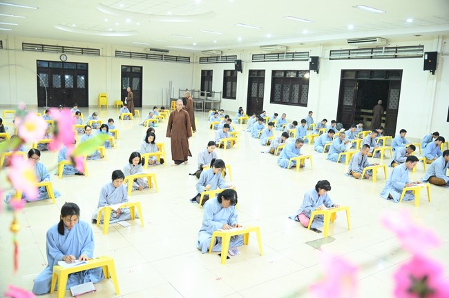 Cuộc thi tìm hiểu giáo lý dành cho Phật tử công quả nội tự