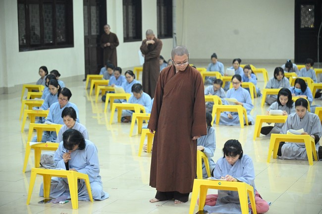 Cuộc thi tìm hiểu giáo lý dành cho Phật tử công quả nội tự