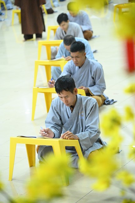 Cuộc thi tìm hiểu giáo lý dành cho Phật tử công quả nội tự