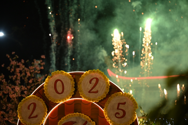 Đêm giao thừa chào đón năm Ất Tỵ 2025