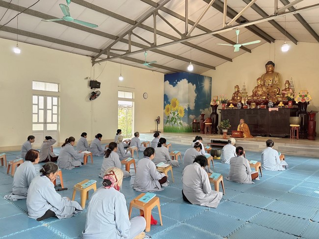 The 18th I have returned… Retreat at Dong Cao Pagoda, Thanh Hoa