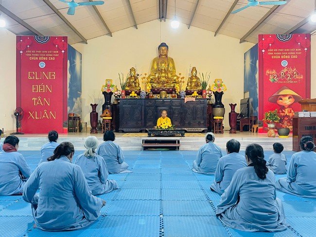 The 18th I have returned… Retreat at Dong Cao Pagoda, Thanh Hoa