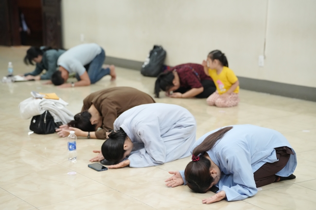 Repentance ceremony on Aug. 14th, year of the Snake