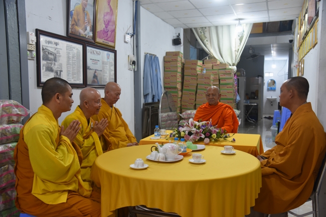 Death Anniversary of late Buddhist Dieu Nguyet at Minh Chat ashram