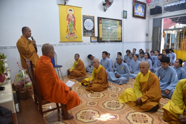 Death Anniversary of late Buddhist Dieu Nguyet at Minh Chat ashram
