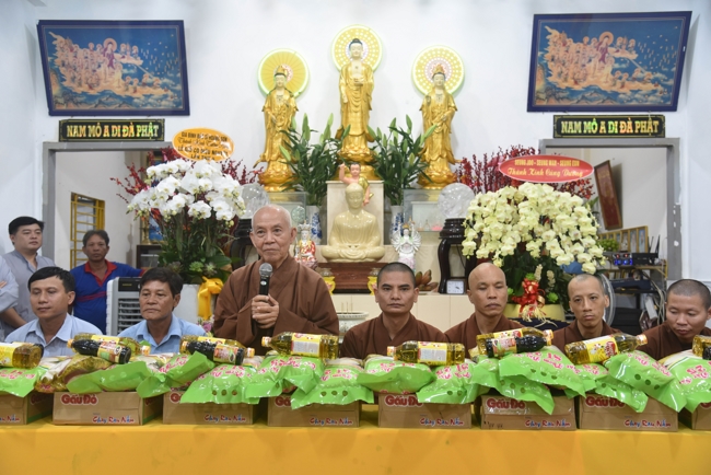 Death Anniversary of late Buddhist Dieu Nguyet at Minh Chat ashram