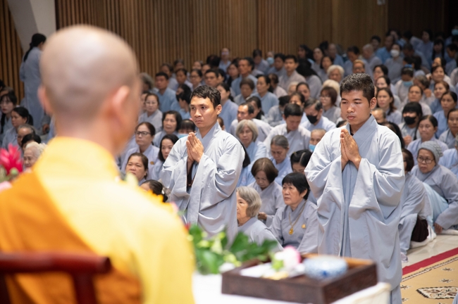 The Ordination Ceremony on Sep. 06th, Year of the Snake
