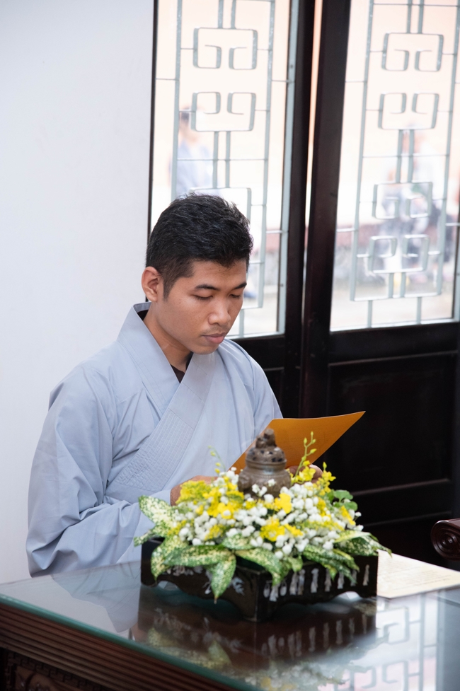 The Ordination Ceremony on Sep. 06th, Year of the Snake