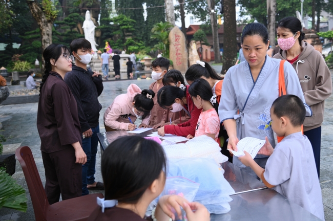 Khoá tu thiếu nhi “Em về bên Phật” Lần thứ 69