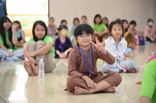 Khoá tu thiếu nhi “Em về bên Phật” Lần thứ 69