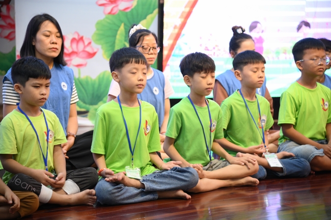 Khoá tu thiếu nhi “Em về bên Phật” Lần thứ 69