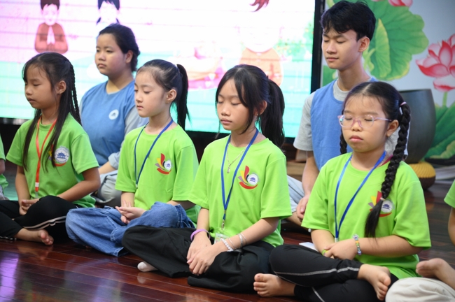 Khoá tu thiếu nhi “Em về bên Phật” Lần thứ 69