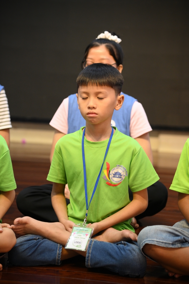 Khoá tu thiếu nhi “Em về bên Phật” Lần thứ 69