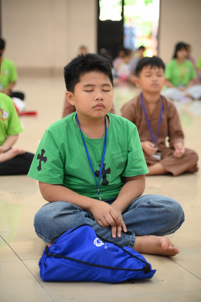 Khoá tu thiếu nhi “Em về bên Phật” Lần thứ 69