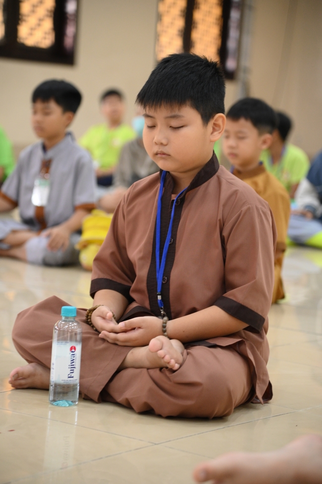 Khoá tu thiếu nhi “Em về bên Phật” Lần thứ 69